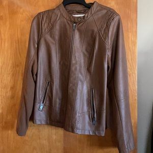 Sebby Collection vegan leather jacket sz. S *BNWOT*